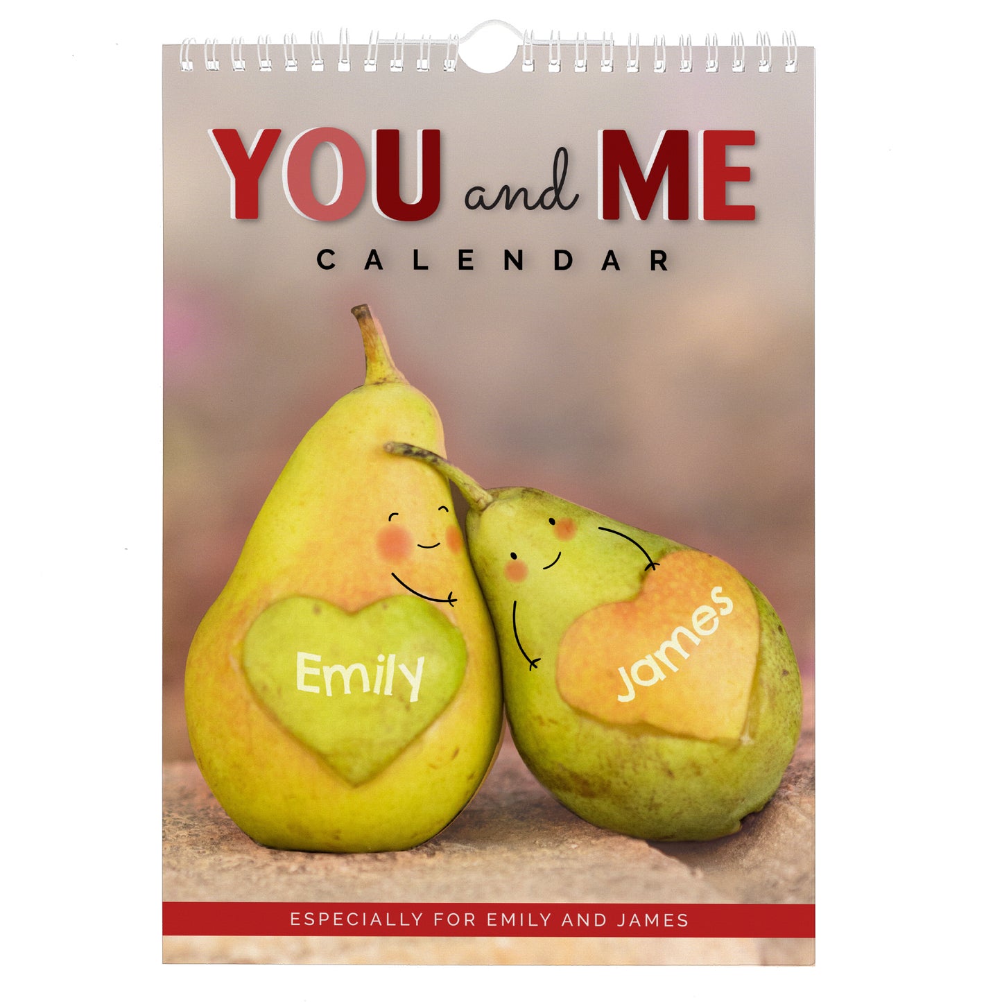 Personalised A4 Couple You And Me Calendar - image 5