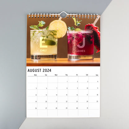 Personalised A4 Couple You And Me Calendar - image 6