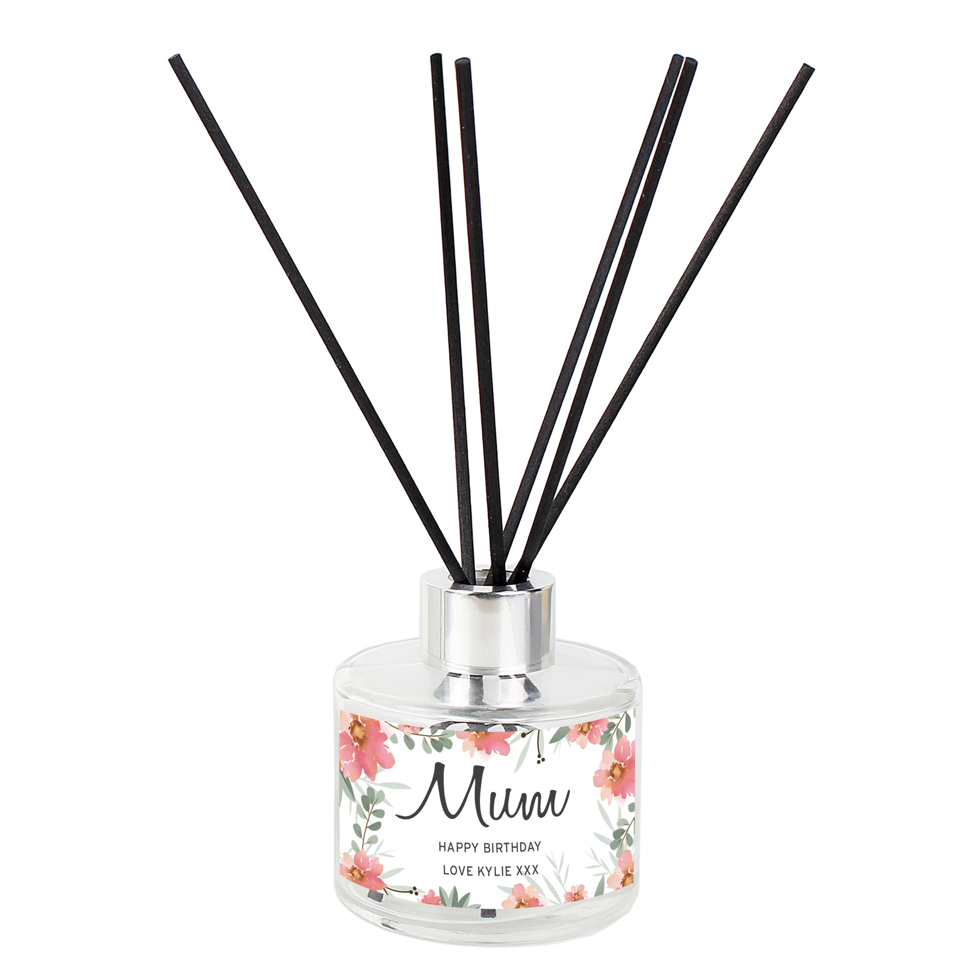 Personalised Floral Sentimental Reed Diffuser - image 2