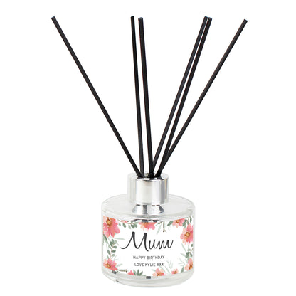 Personalised Floral Sentimental Reed Diffuser - image 2
