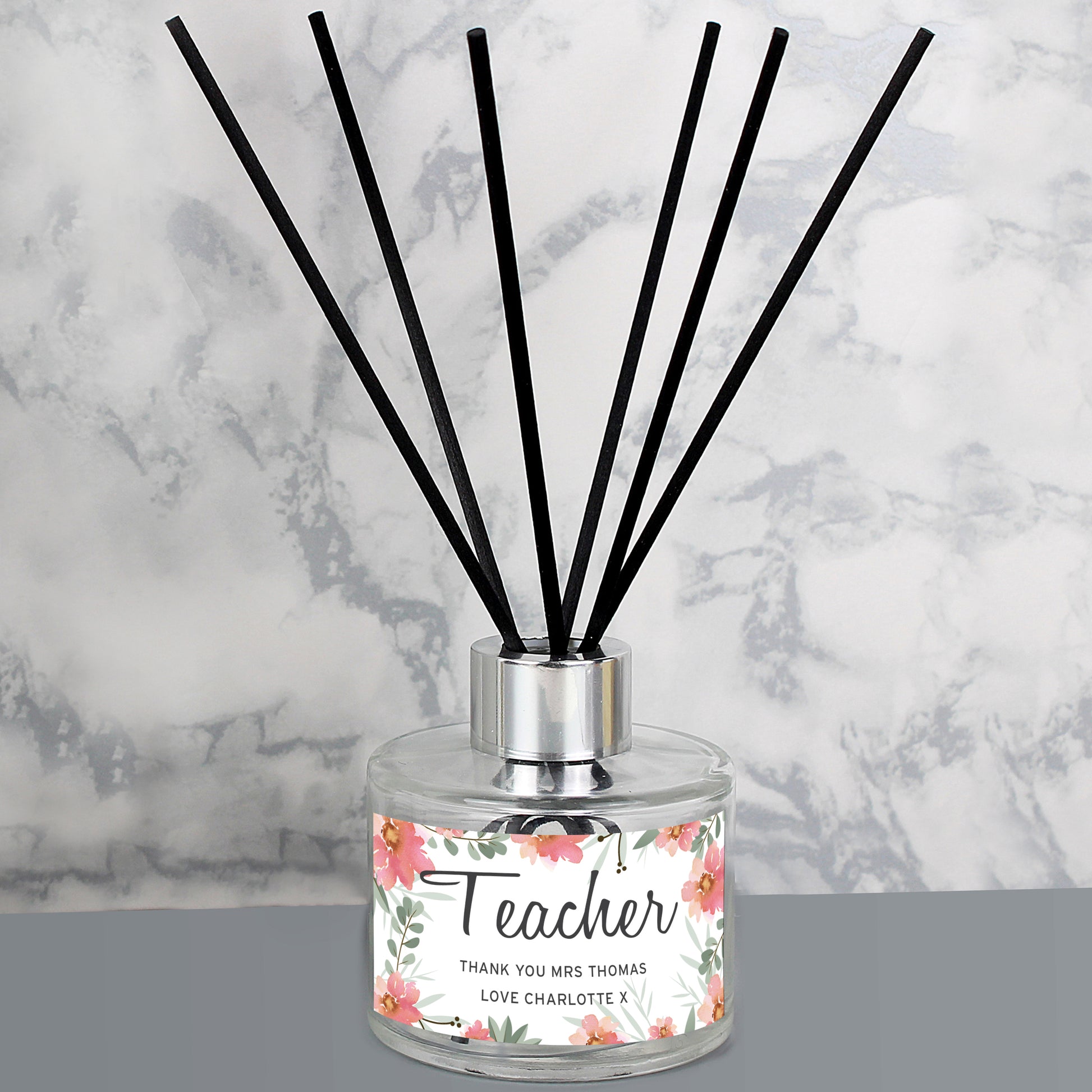 Personalised Floral Sentimental Reed Diffuser - image 4