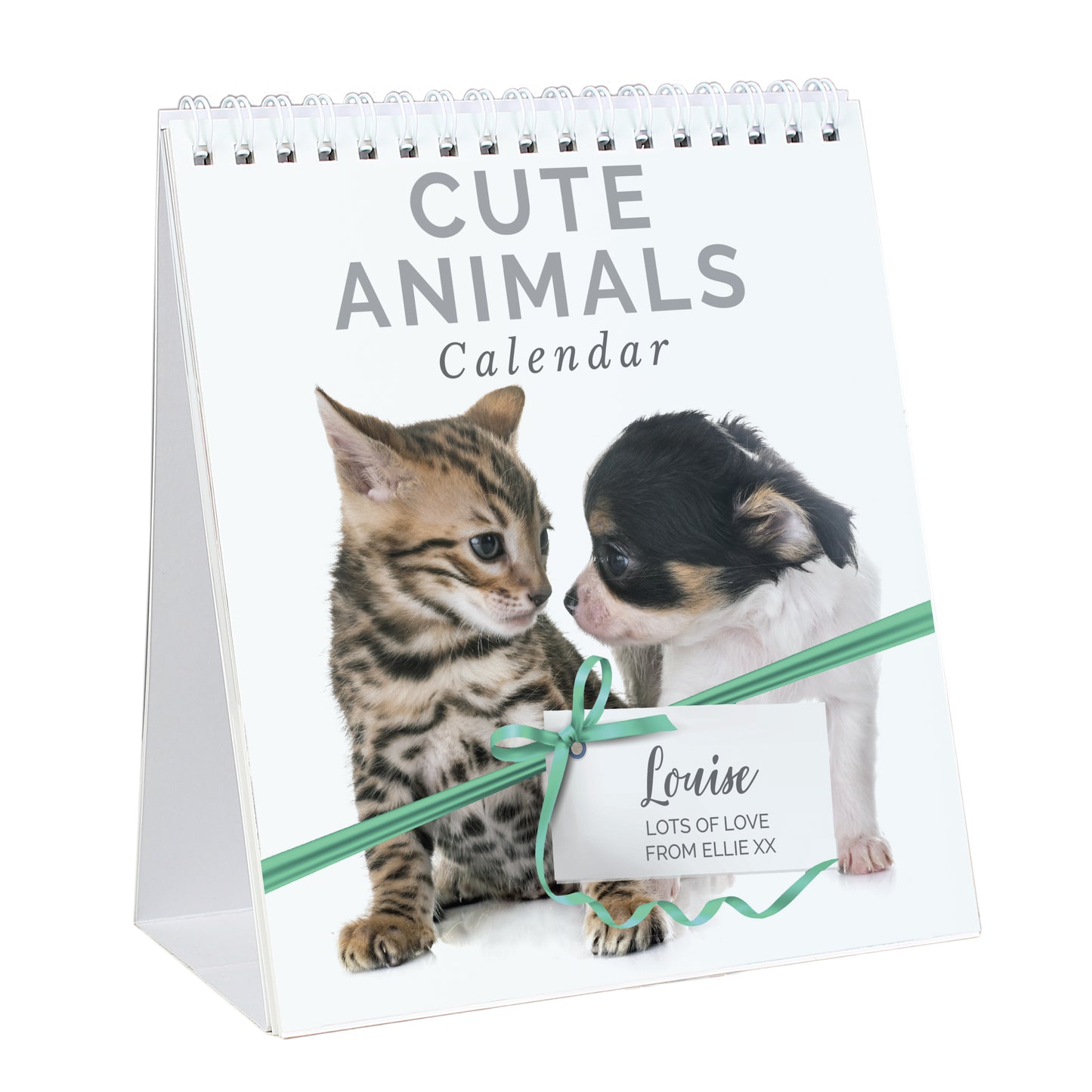 Personalised Cute Animals Desk Calendar - image 5