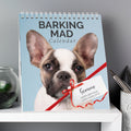 Personalised Barking Mad Dog Desk Calendar from Heartfelt Gifts