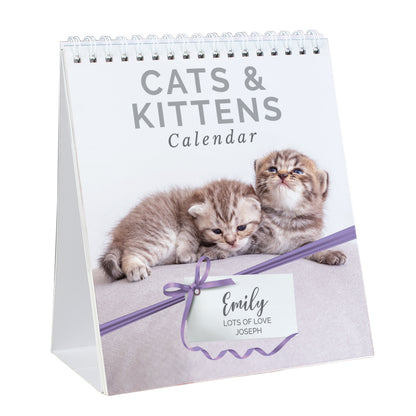 Personalised Cats and Kittens Desk Calendar - image 5