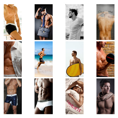 Personalised Hot Hunks Desk Calendar - image 6