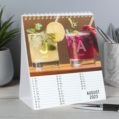 Personalised Couples Desk Calendar - image 4