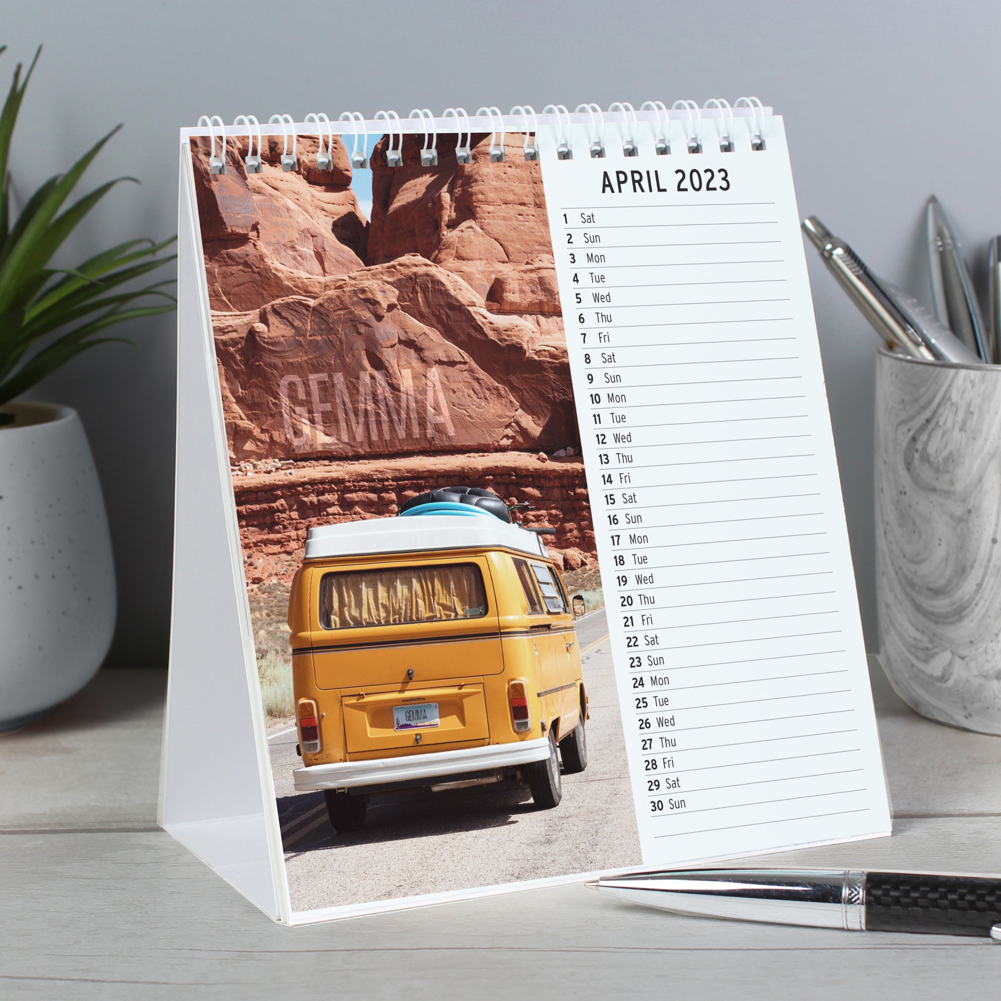 Personalised Outdoors Desk Calendar - image 2