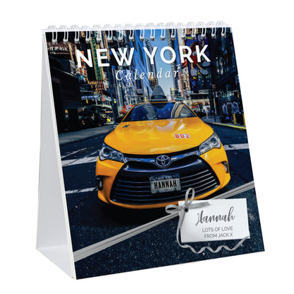 Personalised New York Desk Calendar - image 2