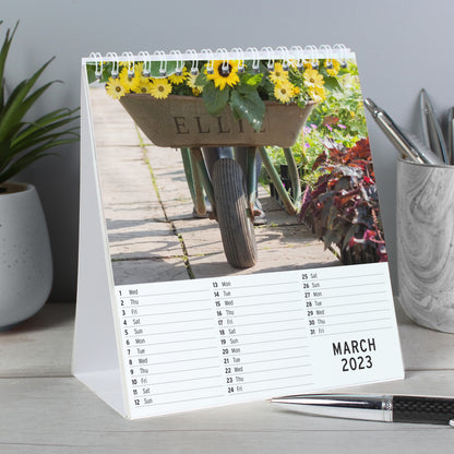 Personalised Gardening Desk Calendar - image 3