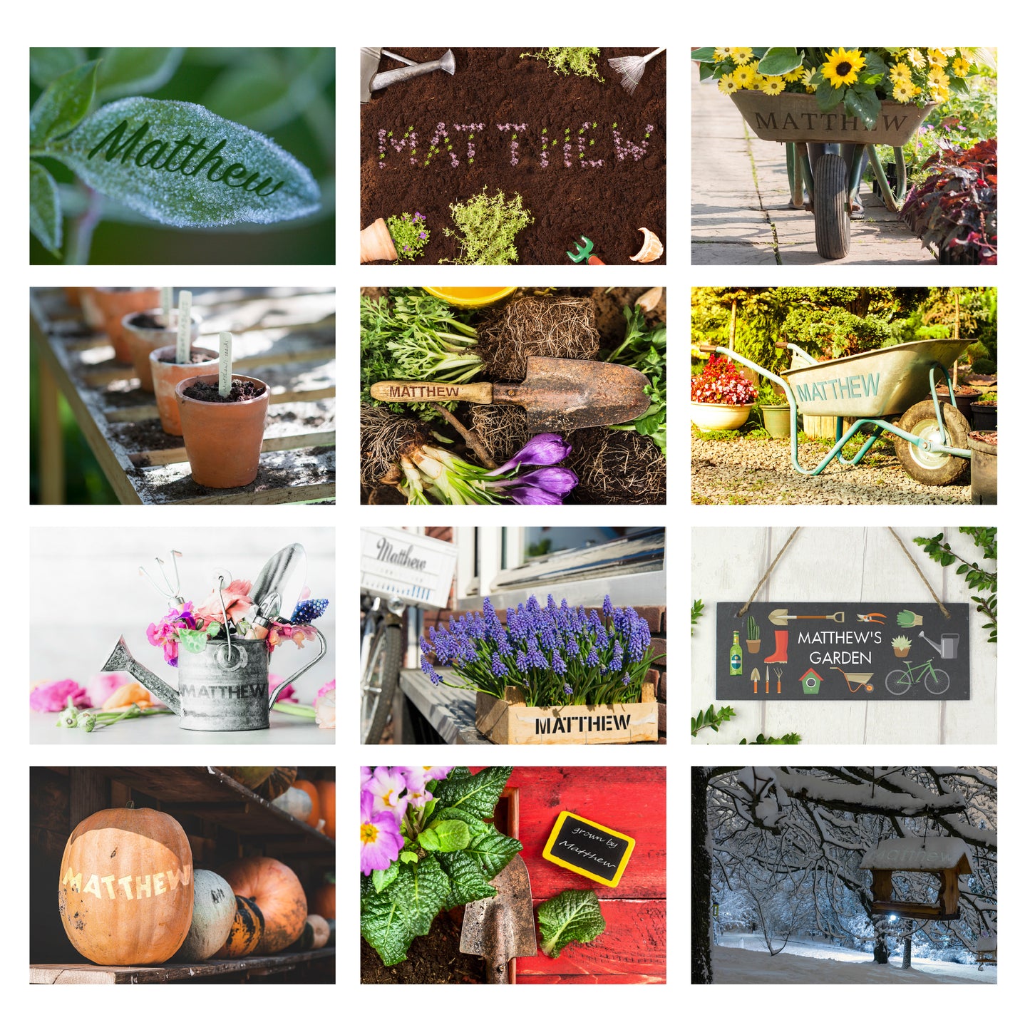 Personalised Gardening Desk Calendar - image 6