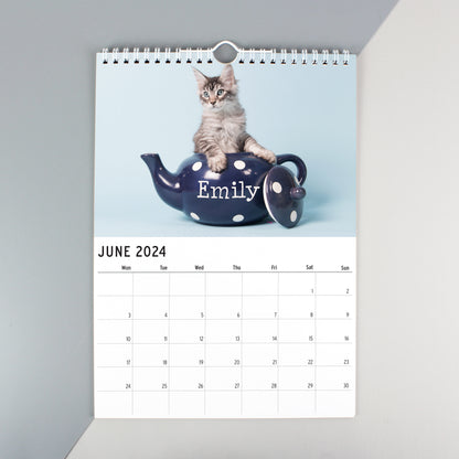 Personalised A4 Cats & Kittens Calendar - image 8