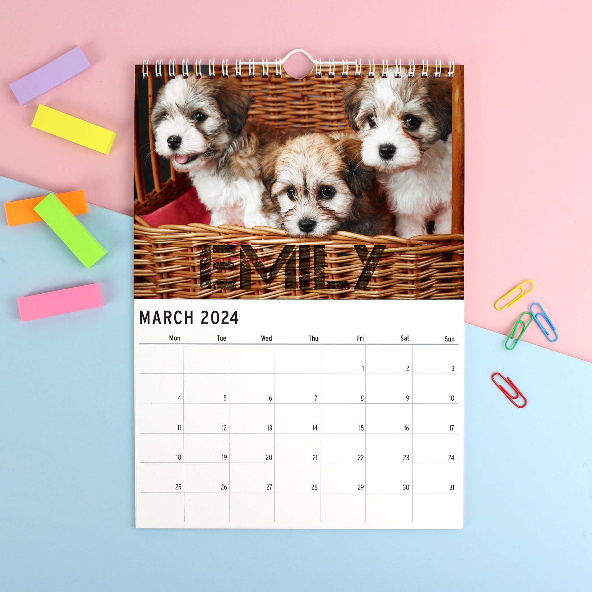 Personalised A4 Barking Mad Calendar - image 7