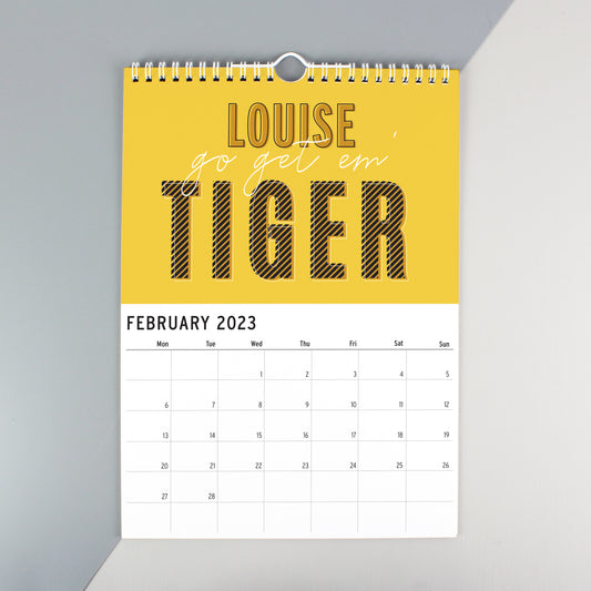 Personalised A4 Motivational Quotes Calendar - image 2