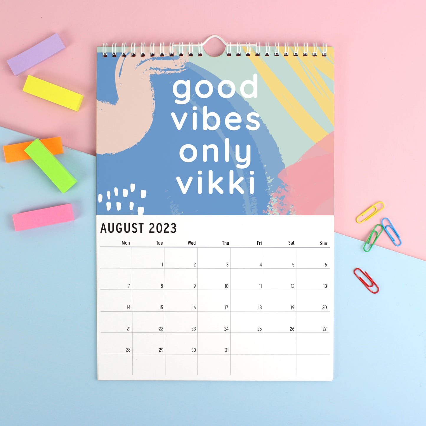 Personalised A4 Motivational Quotes Calendar - image 4