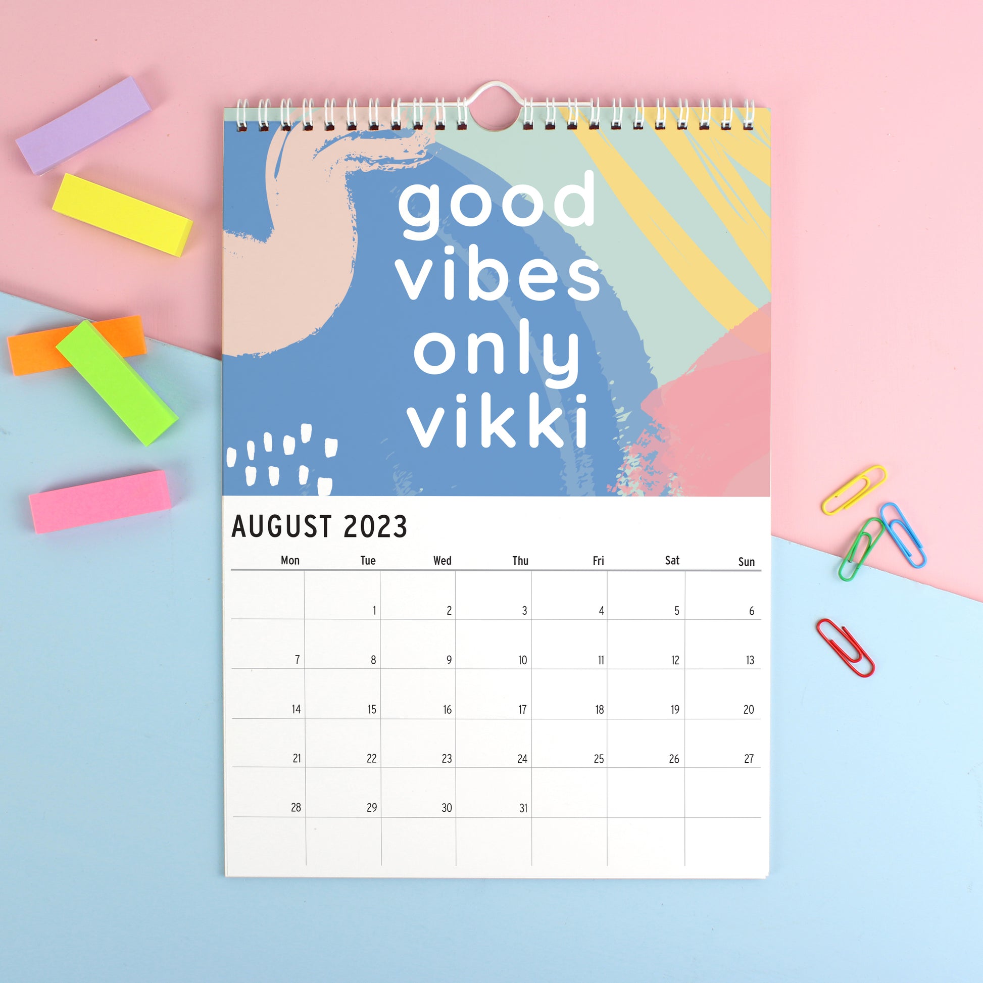 Personalised A4 Motivational Quotes Calendar - image 4