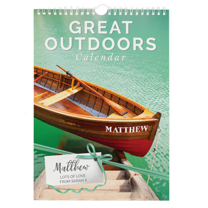 Personalised A4 Great Outdoors Calendar - image 5