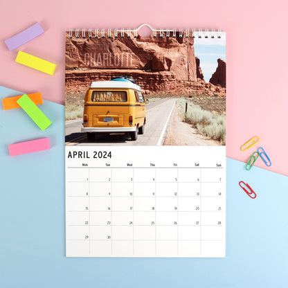 Personalised A4 Great Outdoors Calendar - image 6