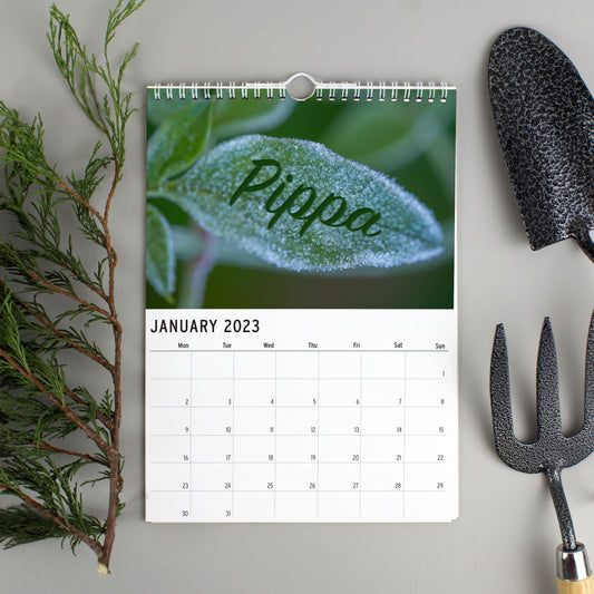 Personalised A4 Gardening Calendar - image 2