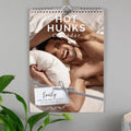 Personalised A4 Hot Hunks Calendar from Heartfelt Gifts