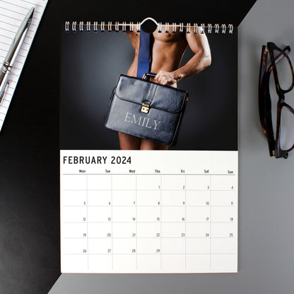 Personalised A4 Hot Hunks Calendar - image 7