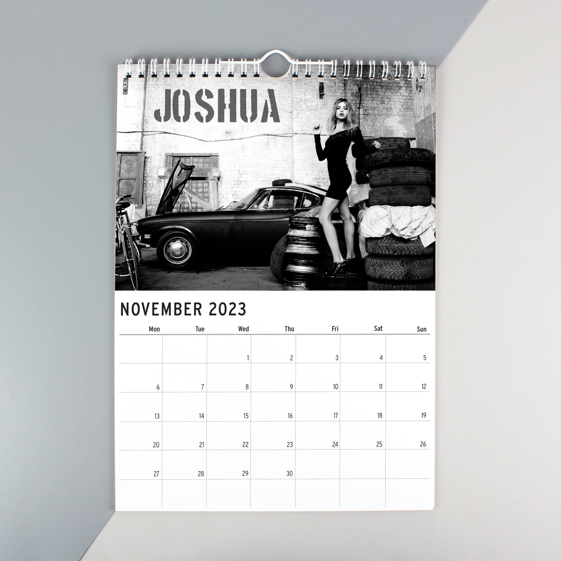Personalised A4 Hot Chicks Calendar - image 2