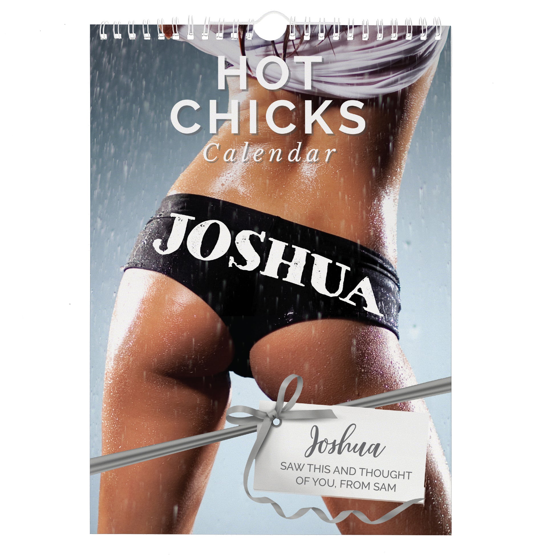Personalised A4 Hot Chicks Calendar - image 5