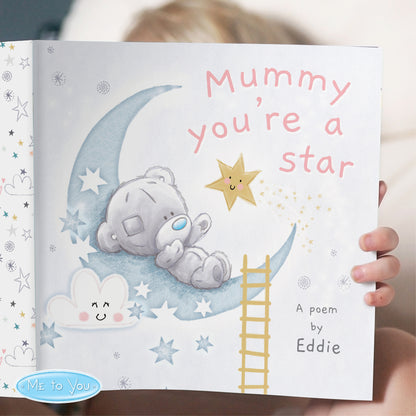 Personalised Tiny Tatty Teddy Mummy You're A Star, Poem Book from Heartfelt Gifts