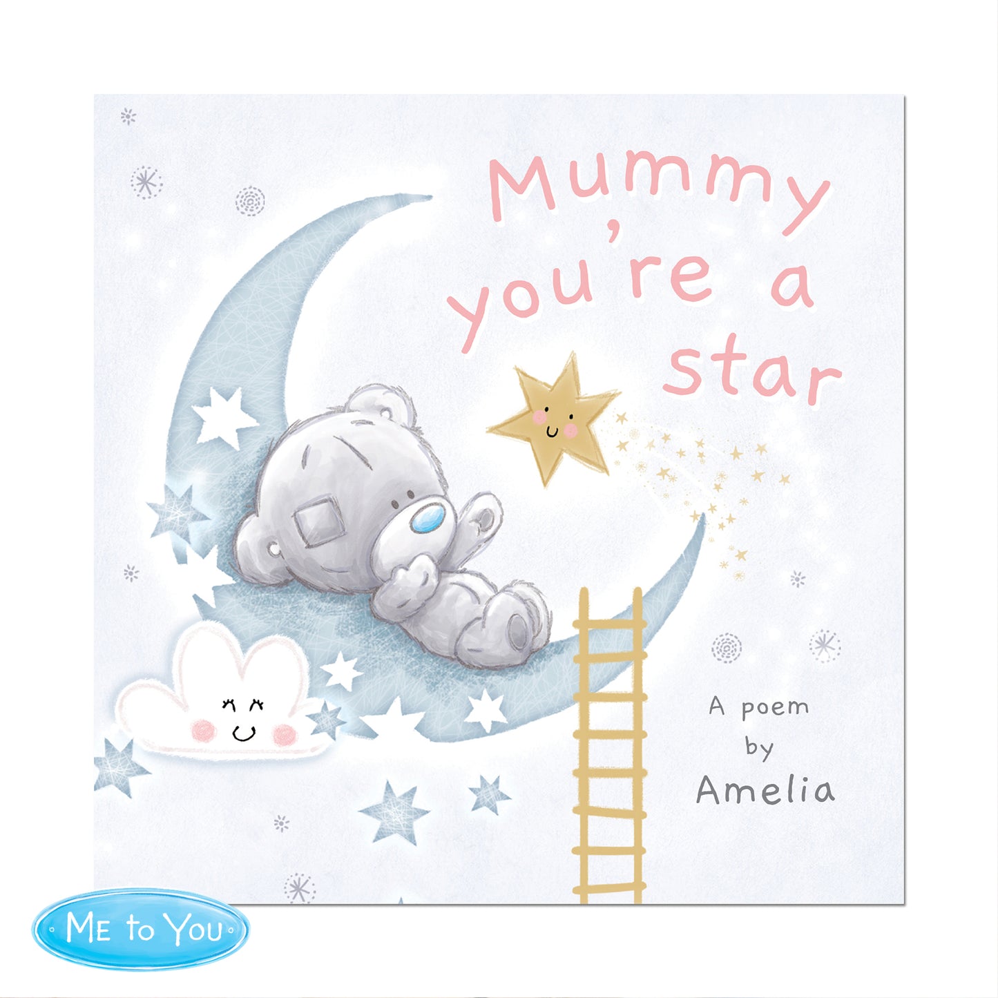 Personalised Tiny Tatty Teddy Mummy You're A Star, Poem Book - image 2