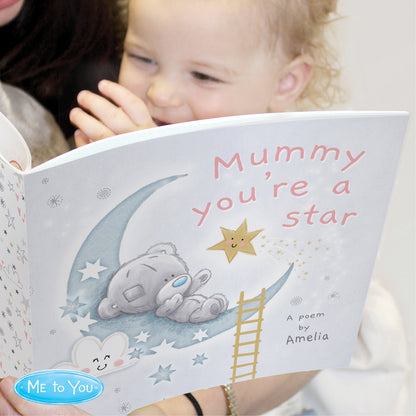 Personalised Tiny Tatty Teddy Mummy You're A Star, Poem Book - image 3