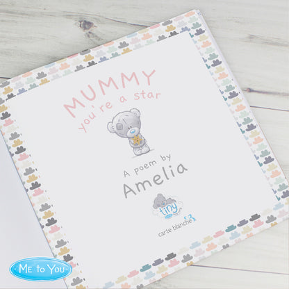 Personalised Tiny Tatty Teddy Mummy You're A Star, Poem Book - image 4
