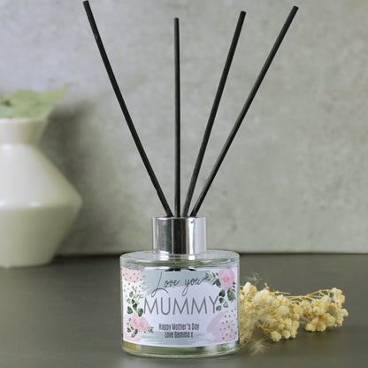 Personalised Abstract Rose Reed Diffuser - image 4