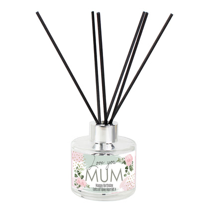 Personalised Abstract Rose Reed Diffuser - image 5