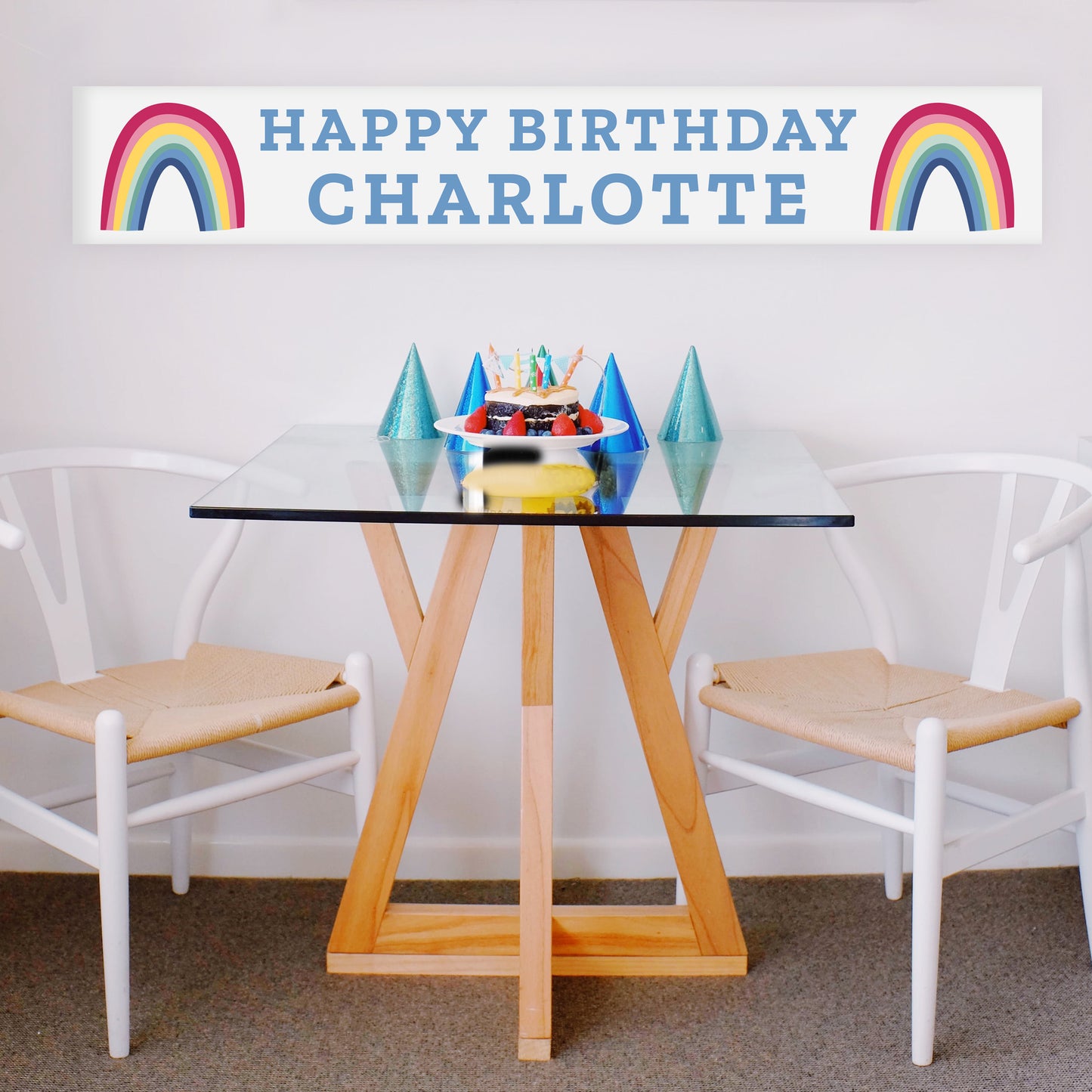 Personalised Rainbow Banner from Heartfelt Gifts