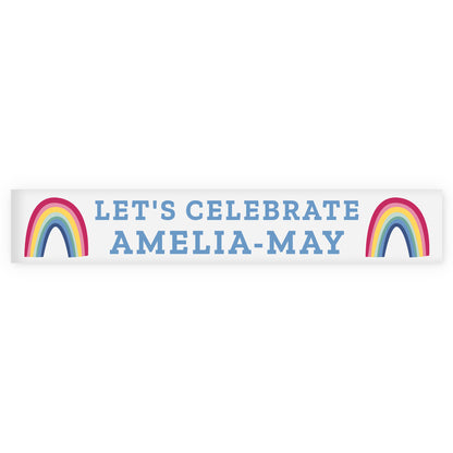 Personalised Rainbow Banner - image 2