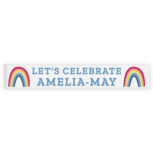 Personalised Rainbow Banner - image 2