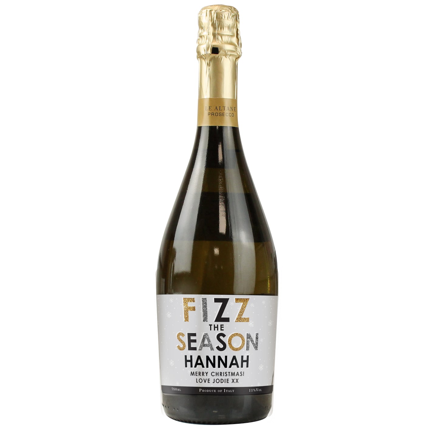 Personalised Fizz The Season Bottle of Prosecco - image 4