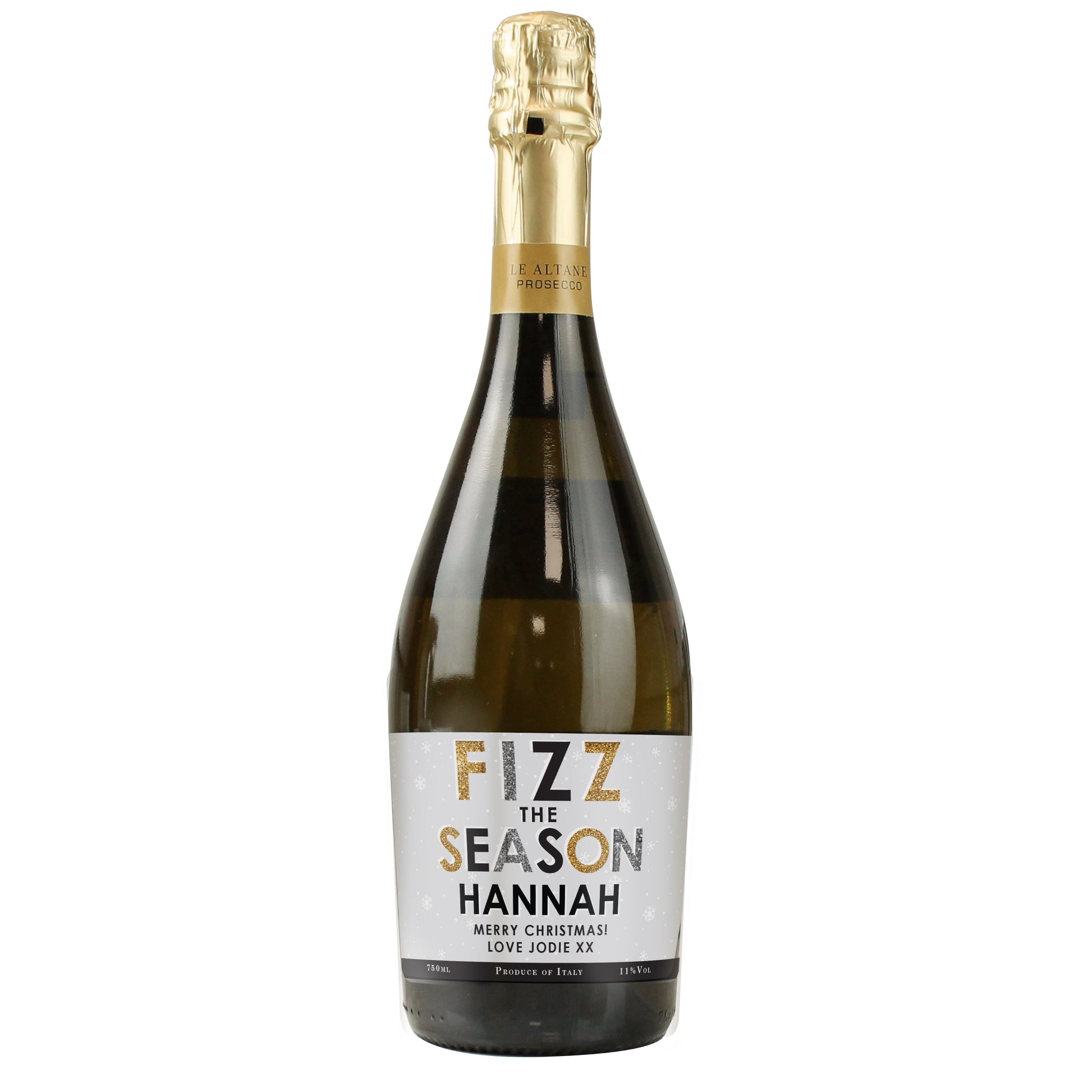 Personalised Fizz The Season Bottle of Prosecco - image 4