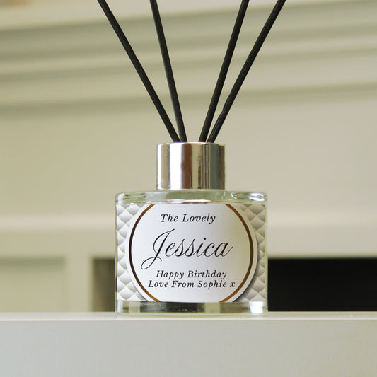 Personalised Opulent Reed Diffuser from Heartfelt Gifts