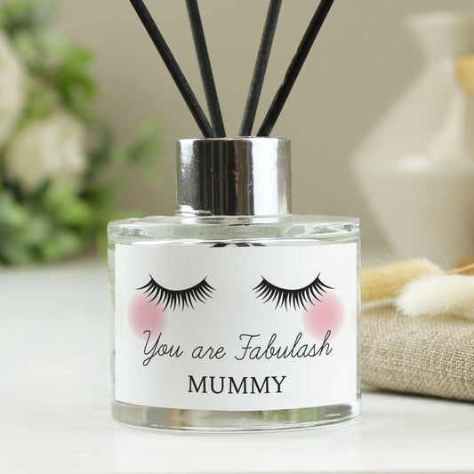 Personalised Eyelashes Reed Diffuser from Heartfelt Gifts