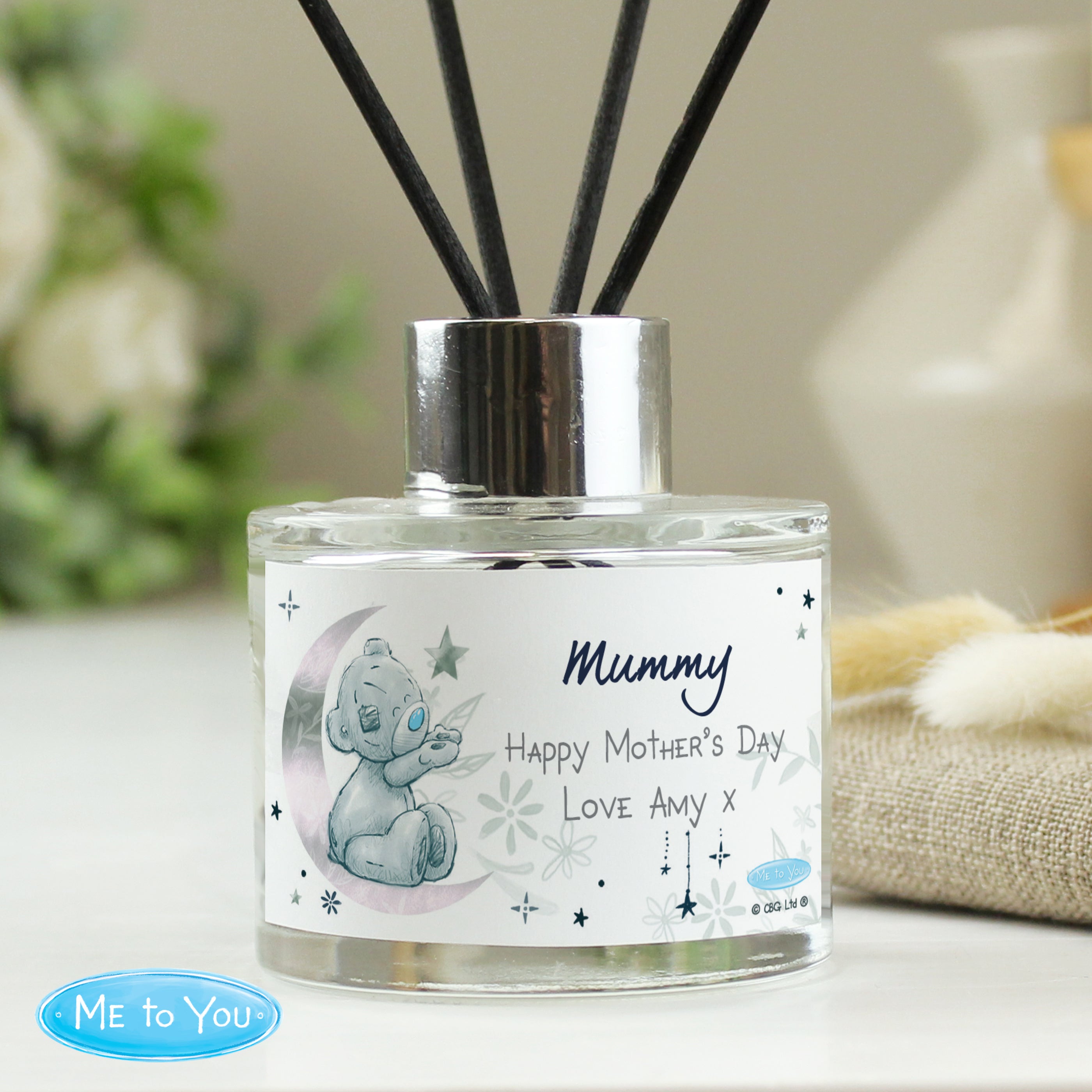 Personalised Moon & Stars Me To You Reed Diffuser from Heartfelt Gifts