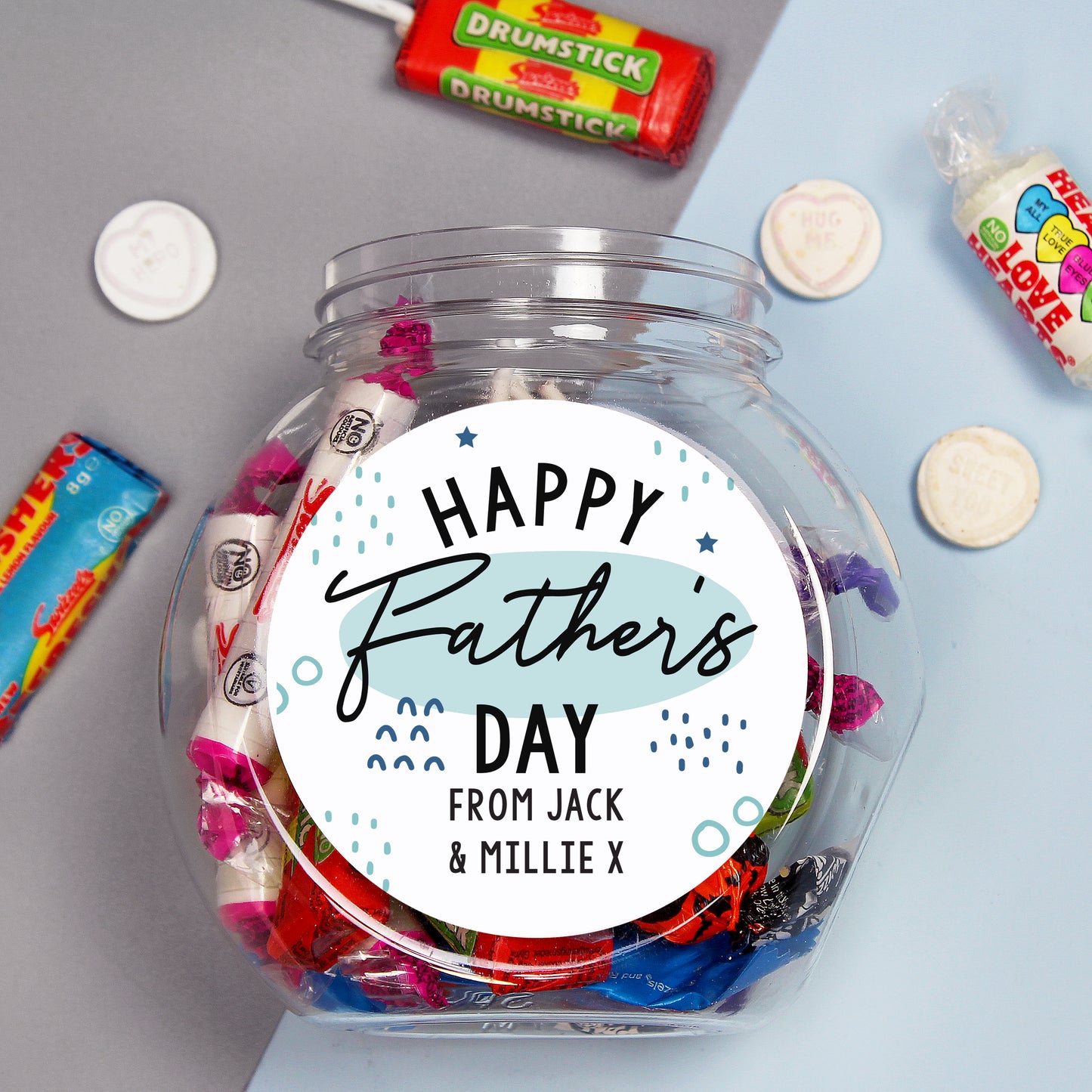Personalised Father's Day Sweet Jar - image 3