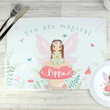 Personalised Toadstool Fairy Placemat - image 2