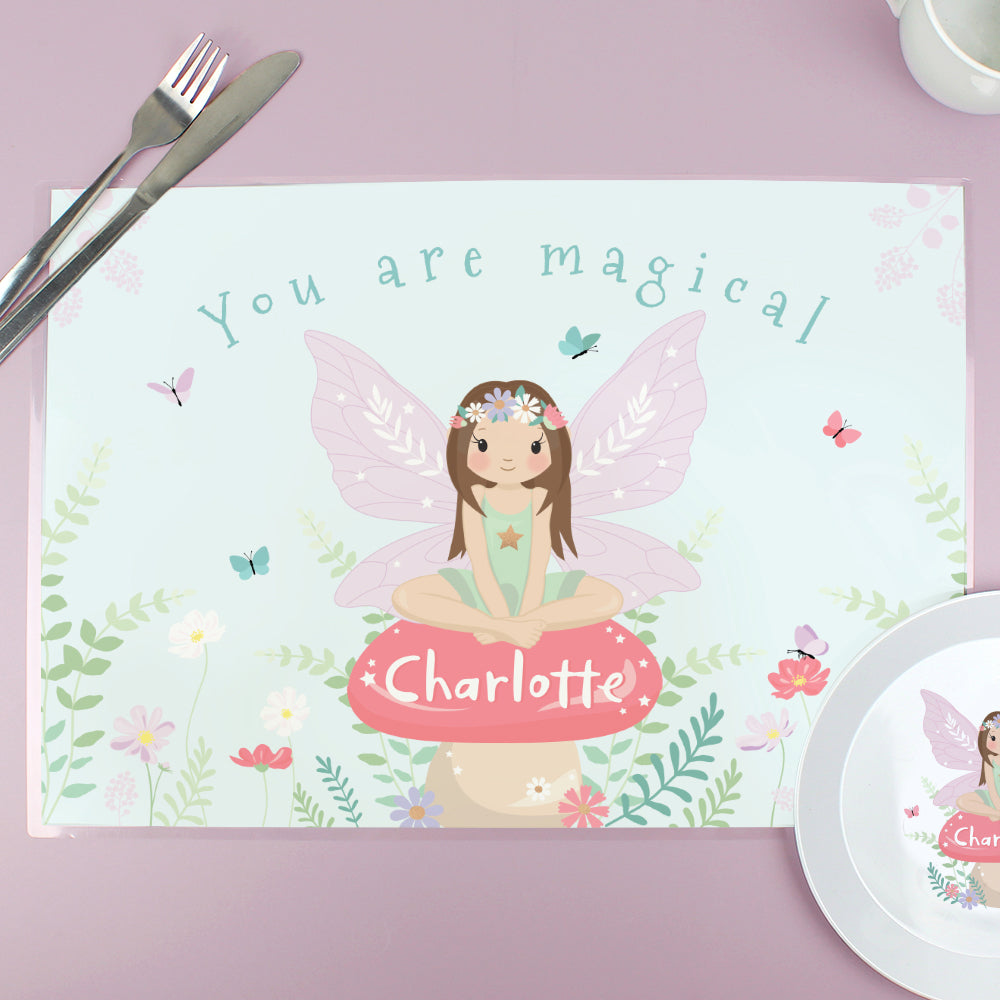 Personalised Toadstool Fairy Placemat - image 3