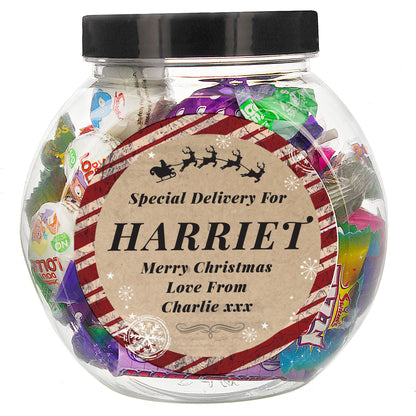 Personalised Special Delivery Sweet Jar - image 4