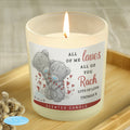 Personalised Me to You Love Scented Candle Jar from Heartfelt Gifts