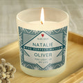 Personalised The Perfect Match Scented Jar Candle from Heartfelt Gifts
