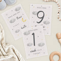 Personalised Cloud Baby Milestone Cards from Heartfelt Gifts