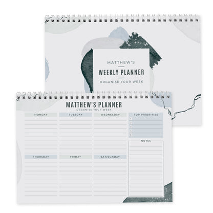 Personalised Abstract A4 Desk Planner - image 5
