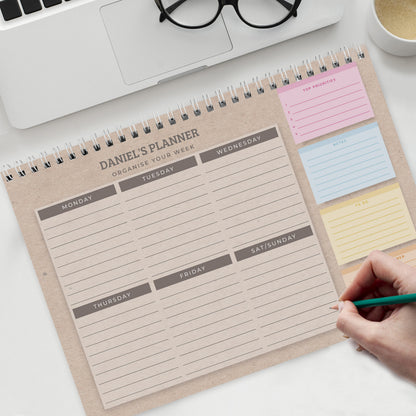 Personalised Study A4 Desk Planner - image 6