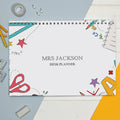Personalised Teacher A4 Desk Planner from Heartfelt Gifts